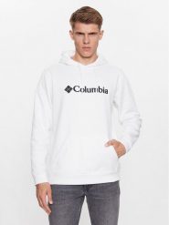 Columbia Bluza CSC Basic Logo™ II Hoodie Biały Regular Fit. Białe bluzy nierozpinane męskie Columbia, m, bez wzorów, z bawełny, bez ramiączek, bez kaptura. Za 179.99 zł.