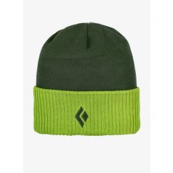 Czapka zimowa Black Diamond Fleece Beanie - green/forest. Zielone czapki męskie Black Diamond, na zimę, bez wzorów, sportowe. Za 114.99 zł.
