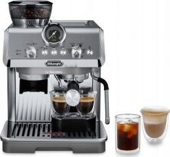 Ekspres ciśnieniowy DeLonghi La Specialista Arte Evo EC9255.T Espresso Coffee Machine - Titanium. Brązowe ekspresy ciśnieniowe DeLonghi. Za 4,397.80 zł.