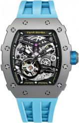 Zegarek męski Tsar Bomba TB8208T-03 niebieski. Niebieskie zegarki męskie NoName. Za 1,950.00 zł.