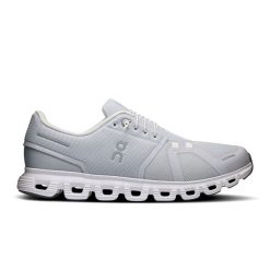 ON Cloud 6 M Glacier | White Sneakersy męskie. Szare buty sportowe na co dzień męskie On, m, bez wzorów, bez ramiączek, bez kaptura. Za 649.00 zł.