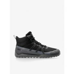 Buty turystyczne męskie Xero Shoes Scrambler Trail Mid WP. Czarne buty trekkingowe męskie XERO SHOES, bez wzorów, bez zapięcia, trekkingowe. Za 602.99 zł.