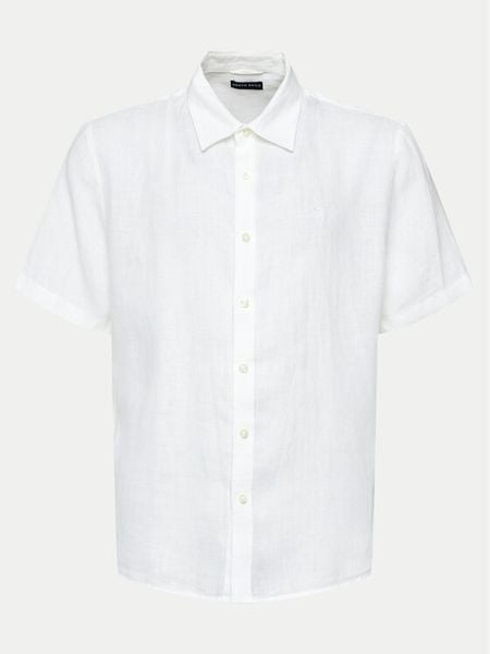 North Sails Koszula 664302 Biały Regular Fit. Białe koszule męskie North Sails, m, bez wzorów, ze lnu, bez kołnierzyka, bez ramiączek. Za 189.99 zł.