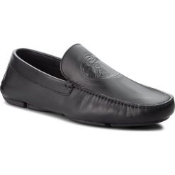 Mokasyny VERSACE COLLECTION - V900710 VM00011 V000 Nero. Czarne mokasyny męskie Versace Collection, z materiału. W wyprzedaży za 1,129.00 zł.