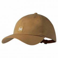 Czapka z daszkiem baseball cap. Brązowe czapki męskie Buff, bez wzorów, z bawełny, klasyczne. Za 132.99 zł.