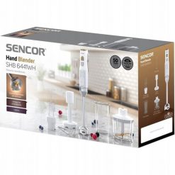 SHB 6441WH Blender rczny 6w1. Blendery SENCOR. Za 220.29 zł.