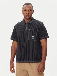 Adidas Polo Wabash JW0171 Czarny Loose Fit. Czarne koszulki polo męskie ADIDAS, m, bez wzorów, z bawełny, bez kołnierzyka, bez ramiączek. Za 219.99 zł.
