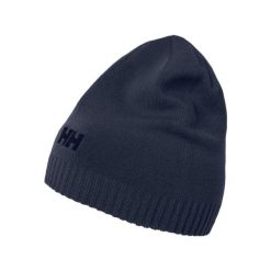 Czapka zimowa dla dorosłych Helly Hansen BRAND BEANIE. Niebieskie czapki męskie Helly Hansen, na zimę, bez wzorów, sportowe. Za 157.00 zł.