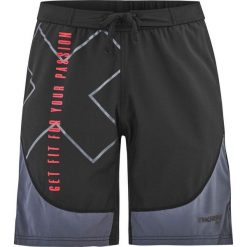 Spodenki treningowe męskie THORN FIT CORE 2.0 Logo. Czarne szorty sportowe męskie Thorn Fit, bez wzorów. Za 139.99 zł.