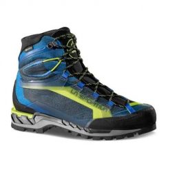 Buty trekkingowe męskie La Sportiva La Trango Tech Gtx. Niebieskie buty trekkingowe męskie La Sportiva, bez wzorów, z materiału, sportowe, za kostkę, bez obcasa, bez zapięcia. Za 1,425.00 zł.