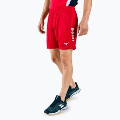 Spodenki treningowe męskie Mizuno Soukyu. Białe szorty sportowe męskie Mizuno, bez wzorów, sportowe. Za 47.99 zł.