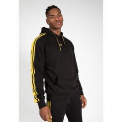 Banks Oversize bluza z kapturem - Czarny/Żółty. Czarne bluzy nierozpinane męskie GORILLA WEAR, m, bez wzorów, z kapturem. Za 276.00 zł.