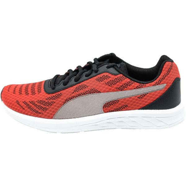 Puma Meteoor Czerwony 42.5 : Sportowe Buty Męskie. Czerwone buty do biegania męskie Puma, bez wzorów, bez zapięcia, do biegania. Za 226.99 zł.