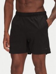 Calvin Klein Swimwear Szorty kąpielowe KM0KM01118 Czarny Regular Fit. Czarne kąpielówki męskie Calvin Klein Swimwear, bez wzorów, z syntetyku. Za 199.99 zł.