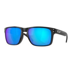 Okulary przeciwsłoneczne Oakley Holbrook. Czarne okulary przeciwsłoneczne męskie Oakley, bez wzorów, sportowe. W wyprzedaży za 854.00 zł.