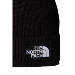 Czapka zimowa The North Face LOGO BOX CUFFED BEANIE. Czarne czapki męskie The North Face, na zimę, bez wzorów, sportowe. W wyprzedaży za 119.00 zł.