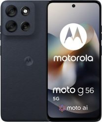 Smartfon Motorola Moto G56 5G 8/256GB Czarny (PB7Y0061IT). Czarne smartfony Motorola. Za 964.43 zł.