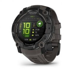 Zegarek Garmin Instinct 3 – 50 mm AMOLED Black met charcoal band. Czarne zegarki sportowe Garmin. Za 2,131.99 zł.