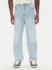 DC Shoes Jeansy Worker Baggy Carpenter Ril ADYDP03087 Błękitny Regular Fit. Niebieskie jeansy męskie DC Shoes, bez wzorów, z bawełny. Za 229.99 zł.