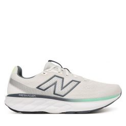 Buty do biegania New Balance. Szare buty do biegania męskie New Balance, bez wzorów, bez zapięcia, do biegania. Za 299.99 zł.