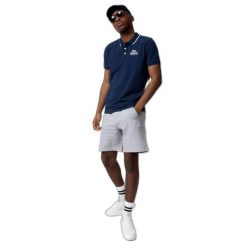 Polo Lonsdale Ballygalley. Białe koszulki polo męskie Lonsdale, m, bez wzorów, z bawełny, sportowe, bez kołnierzyka, bez ramiączek. Za 195.50 zł.