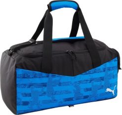 Puma Torba sportowa individualRISE Small niebiesko-czarna (90577 02). Czarne torby sportowe męskie Puma, bez wzorów. Za 122.50 zł.