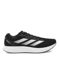 Buty do biegania adidas. Czarne buty do biegania męskie ADIDAS, bez wzorów, bez zapięcia, do biegania. Za 199.99 zł.