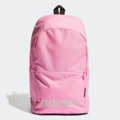 Plecak adidas Linear Classic Daily różowy HM2639. Czarne plecaki męskie ADIDAS, bez wzorów. Za 79.00 zł.