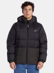 Quiksilver Kurtka puchowa Wolfs Shoulder Jckt EQYJK03990 Czarny Regular Fit. Czarne kurtki męskie Quiksilver, m, bez wzorów, z puchu, bez ramiączek, bez kaptura. Za 499.99 zł.