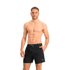 Kąpielówki Męskie Średnie Długie Czarne. Czarne kąpielówki męskie Puma, m, bez wzorów. Za 216.99 zł.