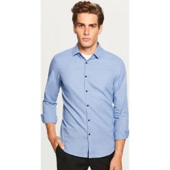 Koszula w kratkę slim fit - Niebieski. Bez kategorii marki Reserved. W wyprzedaży za 49.99 zł.