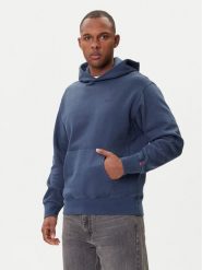 Levi's® Bluza Authentic A8435-0020 Niebieski Relaxed Fit. Niebieskie bluzy nierozpinane męskie m, bez wzorów, z bawełny, bez ramiączek, bez kaptura. Za 339.99 zł.