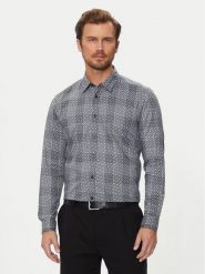 Boss Koszula Liam 50521641 Szary Regular Fit. Szare koszule męskie Boss, m, bez wzorów, z bawełny, bez kołnierzyka, bez ramiączek. Za 309.99 zł.