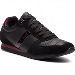 Sneakersy VERSACE JEANS - E0YSBSA1 70753 MC1. Czarne buty sportowe na co dzień męskie Versace Jeans, z jeansu, eleganckie. Za 539.00 zł.