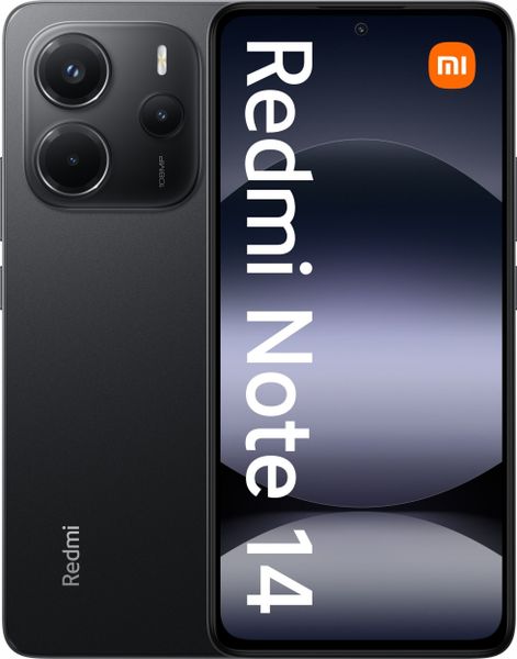 Smartfon Xiaomi Redmi Note 14 6/128GB Czarny (60941). Czarne smartfony Xiaomi. Za 1,132.02 zł.