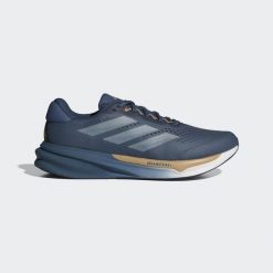 Buty Supernova Stride 2 Running. Białe buty do biegania męskie ADIDAS, bez wzorów, z materiału, bez zapięcia, do biegania. Za 479.00 zł.