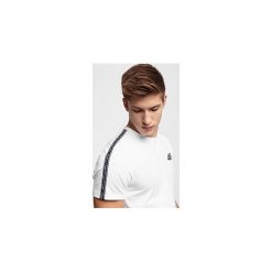 T-shirt męski TSM211 - biały. T-shirty męskie marki 4f. W wyprzedaży za 49.99 zł.