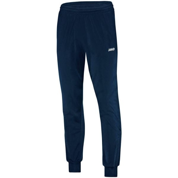 Spodnie dresowe Jako polyester Classico. Niebieskie spodnie dresowe męskie Jako, bez wzorów, z dresówki. Za 190.00 zł.