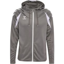 Bluza dresowa z kapturem Hummel Core 2.0. Białe bluzy z kapturem męskie HUMMEL, bez wzorów, z dresówki, z kapturem. Za 277.00 zł.