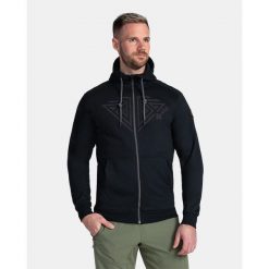Męska bluza z kapturem Kilpi ADELAN-M. Czarne bluzy z kapturem męskie Kilpi, m, bez wzorów, z kapturem. Za 189.67 zł.