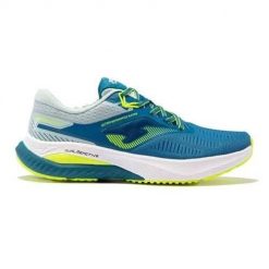 Buty do biegania męskie Joma BUTYJOMARHISPS2417HISPALIS2417PETROLEO. Niebieskie buty do biegania męskie Joma, bez wzorów, z materiału, bez zapięcia, do biegania. Za 296.99 zł.