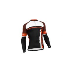 Bluza rowerowa męska FDX Cycling Thermal Long Sleeve Jersey L. Brązowe bielizna termoaktywna męska FDX, z nadrukiem, z jersey, z długim rękawem. Za 219.90 zł.