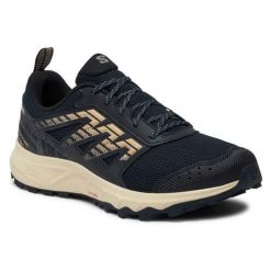 Buty trekkingowe męskie Salomon Wander. Czarne buty trekkingowe męskie Salomon, bez wzorów, z materiału, sportowe, bez obcasa, bez zapięcia. Za 449.99 zł.