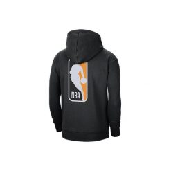 Bluza męska nike nba team 31 essential fleece pullover hoodie black orange. Czarne bluzy nierozpinane męskie Nike, m, bez wzorów, sportowe, bez ramiączek, bez kaptura. Za 249.00 zł.