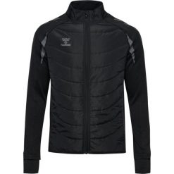 Kurtka treningowa Hummel BTC. Czarne kurtki męskie HUMMEL, bez wzorów, sportowe, bez ramiączek, bez kaptura. Za 299.80 zł.