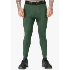 Legginsy Tapout Functional. Czarne bielizna termoaktywna męska TAPOUT, m, bez wzorów, bez ramiączek, na fitness i siłownię. Za 215.50 zł.