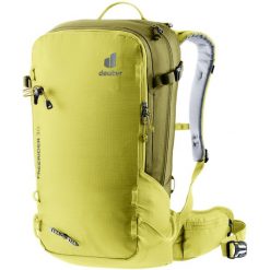 Plecak skiturowy Deuter Freerider 30. Żółte plecaki męskie Deuter, bez wzorów. Za 597.99 zł.