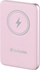 Powerbank Verbatim Powerbank Verbatim Charge 'n' Go Magnetic Wireless 10000mAh USB-C PD 3.0 Pink. Różowe powerbanki Verbatim. Za 160.38 zł.