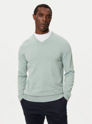 S.Oliver Sweter 2143174 Zielony Regular Fit. Zielone kardigany męskie S.Oliver, m, bez wzorów, z bawełny, bez ramiączek. Za 159.99 zł.