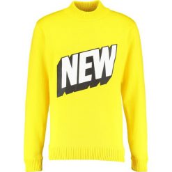 Soulland HEAVY ROLLNECK Sweter light yellow. Żółte kardigany męskie Soulland, z materiału. W wyprzedaży za 504.50 zł.